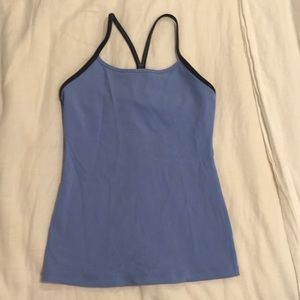 Lululemon periwinkle racer back tank
